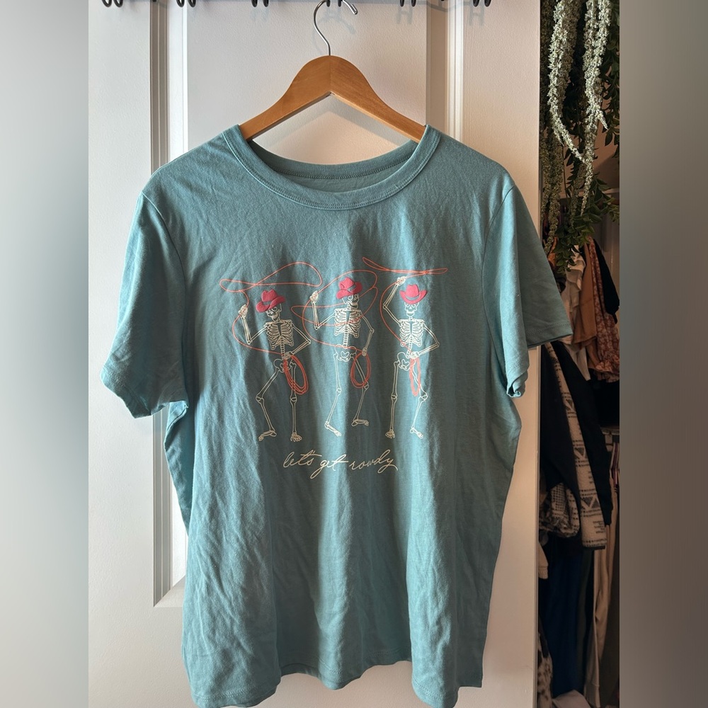 LET’S GET ROWDY WESTERN T-SHIRT